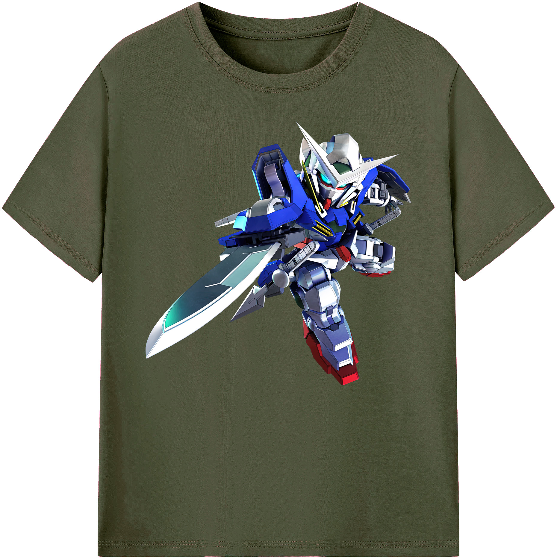（画像用） 機動戦士ガンダム Mobile Suit Gundam 綿100％ メンズ半袖Tシャツ｜肌触りやわらか＆通気性